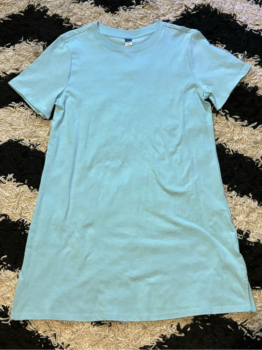Old Navy Preppy Light Blue “Cool Rain” Tshirt Dress
